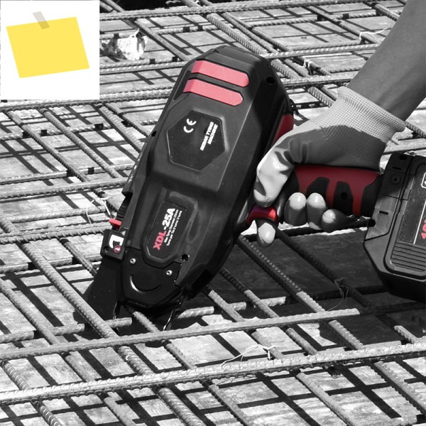 완전 자동 철근 바인딩 기계 강철 결속 8-60mm 바 타이 도구 조임력 조절 가능 18V 4Ah 충전식 제품 이미지