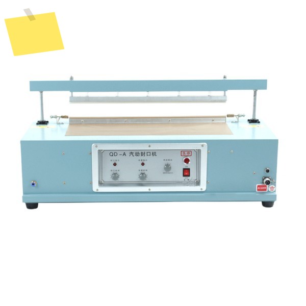 QD-A1200 공압 발로 작동하는 비닐 봉지 씰링 기계 750W 알루미늄 호일 PE 수축 가방 인스턴트 열 제품 이미지