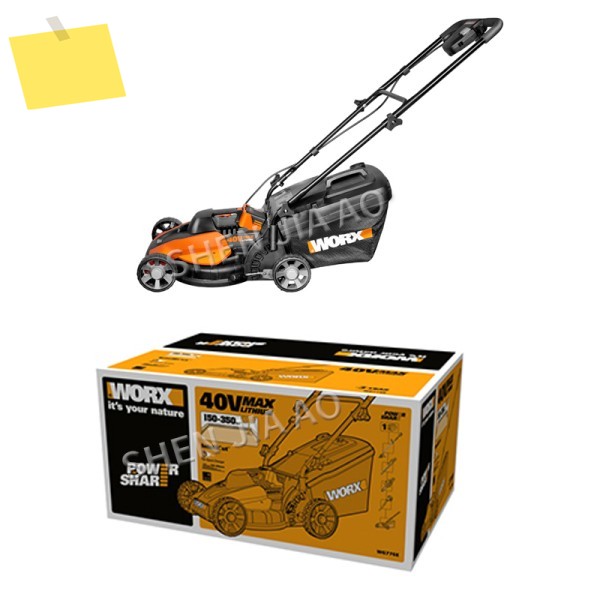 1PC 잔디 깎는 기계 40V 리튬 모어 WG776E 음소거 제로 오염 DIY 원예 도우미 전동 공구 제품 이미지