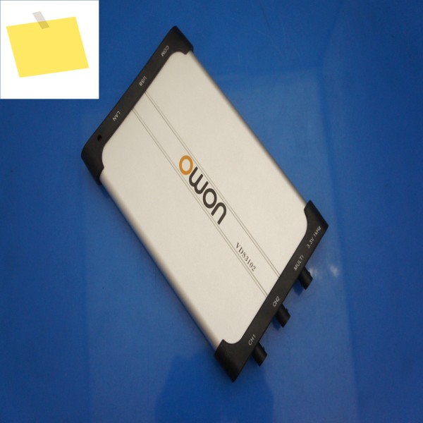 OWON VDS3102 100MHz 2+1 채널 USB PC 오실로스코프 1GSs 메모리 깊이 FFT 트리거 제품 이미지
