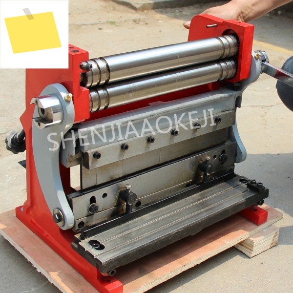 벤딩기 760mm 롤링기 수동 전단기 3 in 1 구리 철 알루미늄 판금 기계 HSBR-760 제품 이미지