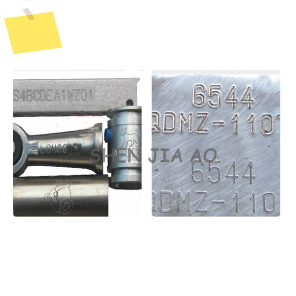 1pc 220V 공압 마킹 기계 KT-QD01 명찰 표시 회전 금속 제품 이미지