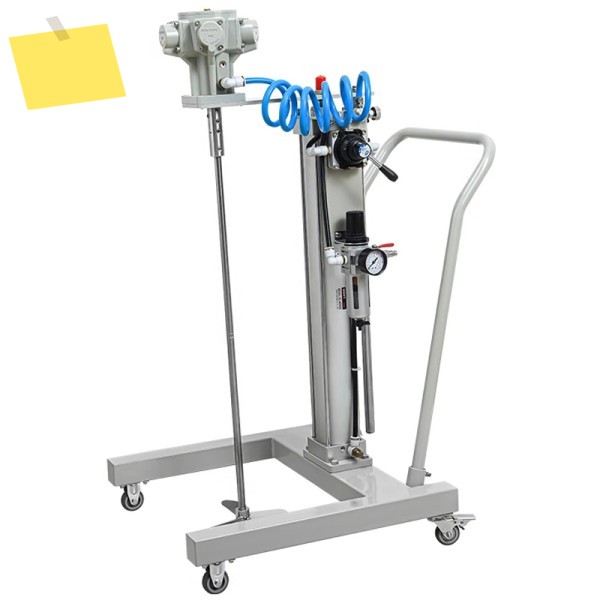 공압 믹서 5-실린더 교반기 자동 리프트형 페인트 및 코팅 액체 20-80L 용량 0.5HP370W 제품 이미지