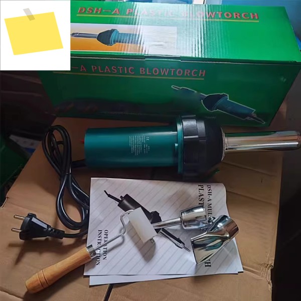 DSH-A 1080W 직선형 핸들 온도 조절 가능 플라스틱 용접기 통합 에어 건 40-550 ℃ 제품 이미지
