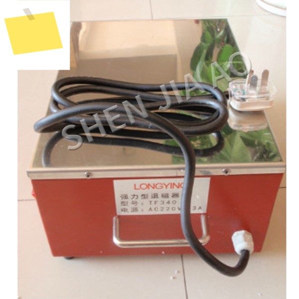 TF-340 강력한 금속 몰드 하드웨어 도구 측정기, 데스크탑 플랫 탈자기, 디가우징 머신, 220V, 1PC 제품 이미지