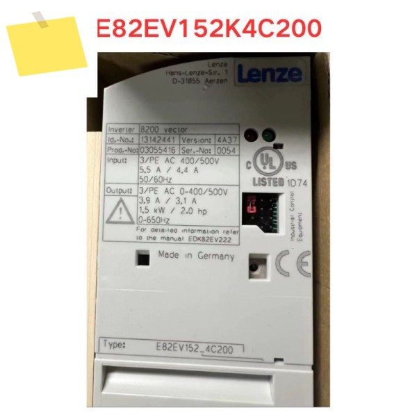 신품 오리지널 E82EV152K4C200 주파수 변환기 제품 이미지