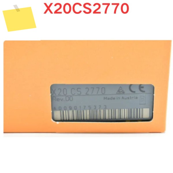 새롭고 독창적인 B&R 모듈 X20CS2770 제품 이미지