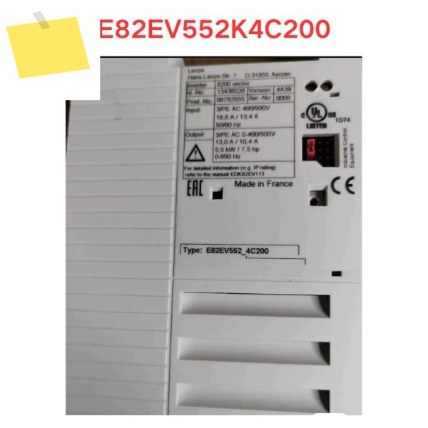 신품 오리지널 E82EV552K4C200 주파수 변환기 제품 이미지