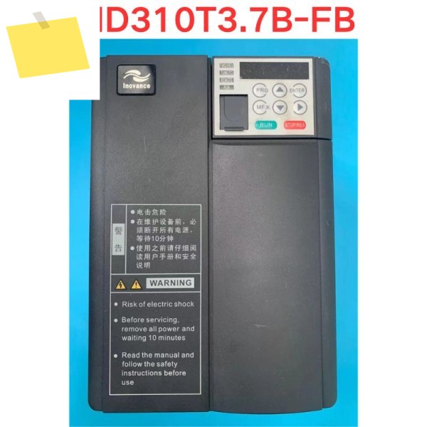 중고 Inovance MD310T3.7B-FB 주파수 변환기 3.7KW 기능 테스트 OK 제품 이미지
