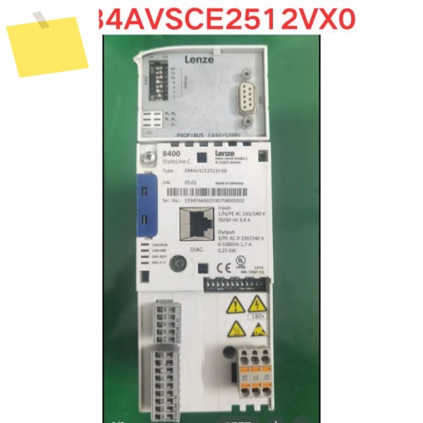 중고 E84AVSCE2512VX0 주파수 변환기 기능 테스트 OK 제품 이미지