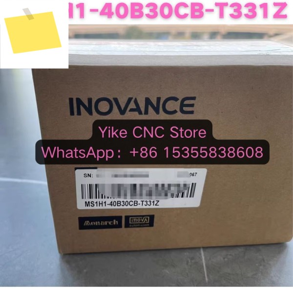 신속 브랜드 새제품 및 오리지널 이노반스 MS1H1-40B30CB-T331Z 서보 모터 최신 견적 2025년 9월 4일 0.4KW 제품 이미지