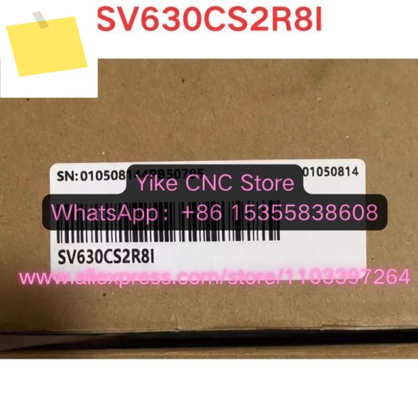 새롭고 오리지널인 이노반스 서보 드라이브 SV630CS2R8I 0.4KW 신속 제품 이미지
