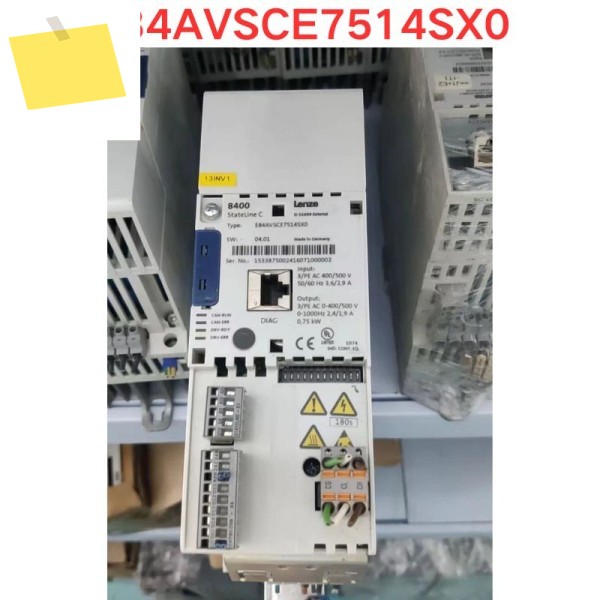 중고 E84AVSCE7514SX0 주파수 변환기 기능 테스트 OK 제품 이미지