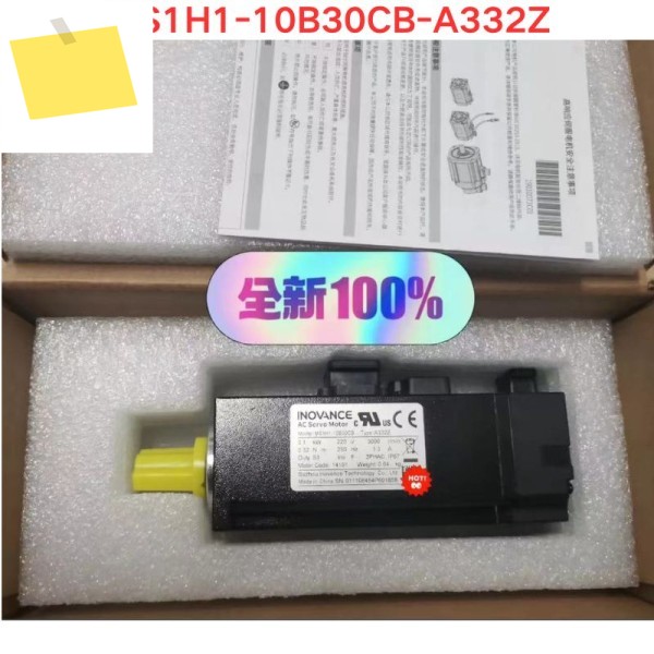 새롭고 독창적인 Inovance MS1H1-10B30CB-A332Z 서보 모터 0.1KW 제품 이미지