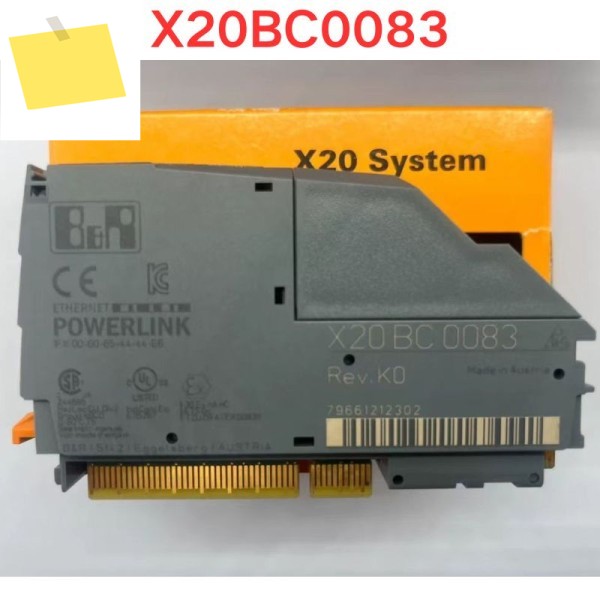신품 오리지널 X20BC0083 X20 BC 모듈러 제품 이미지