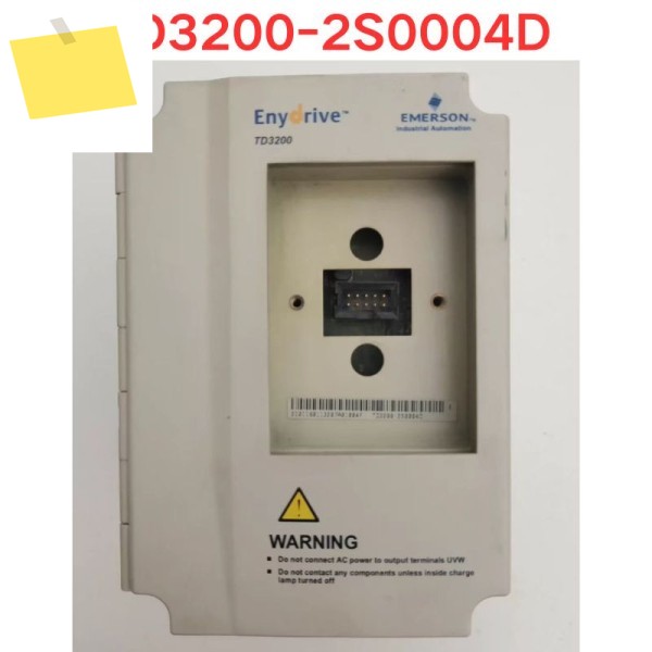 중고 에머슨 TD3200-2S0004D 주파수 변환기 0.4KW 기능 테스트 OK 제품 이미지