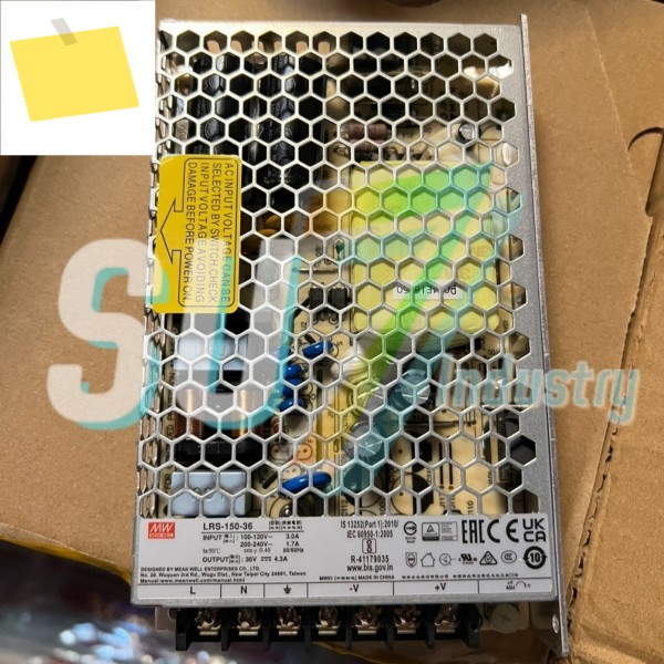 Mean Well LRS-150-36 스위치 전원 공급 장치 박스 내 새 제품 제품 이미지
