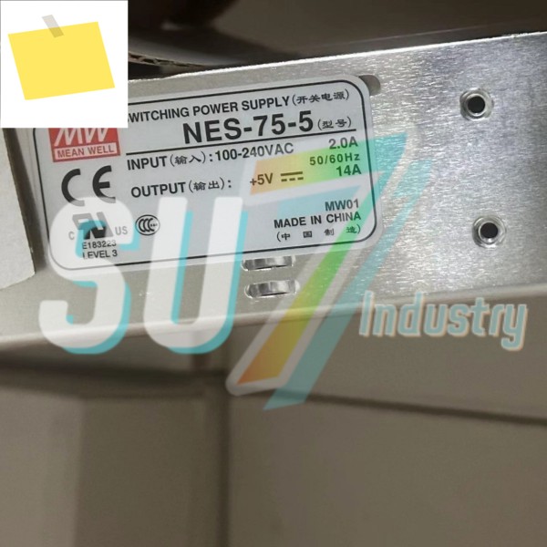 Mean Well NES-75-48 스위치 전원 공급 장치 박스 내 새 제품 제품 이미지
