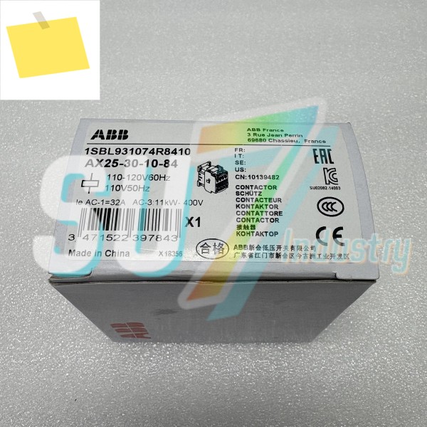 AX25-30-10 전기 AC 접촉기, AC110V 제품 이미지