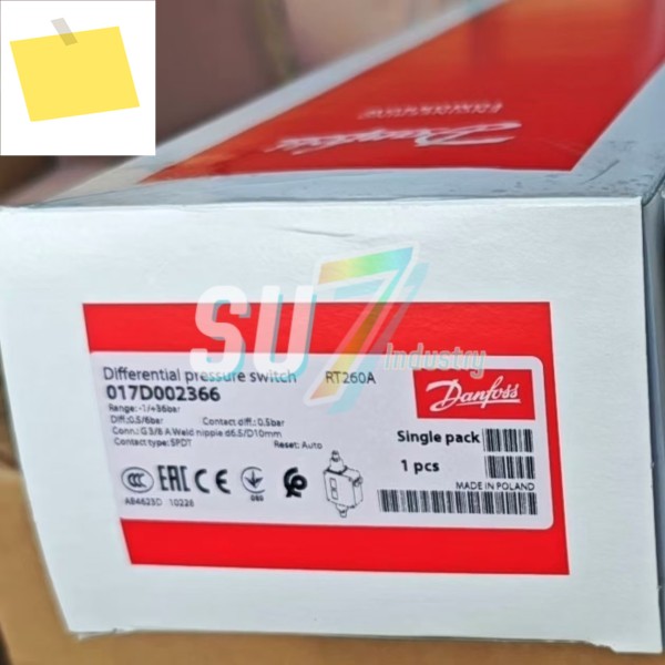 압력 스위치 신품 원본 017D002366 RT260A 제품 이미지