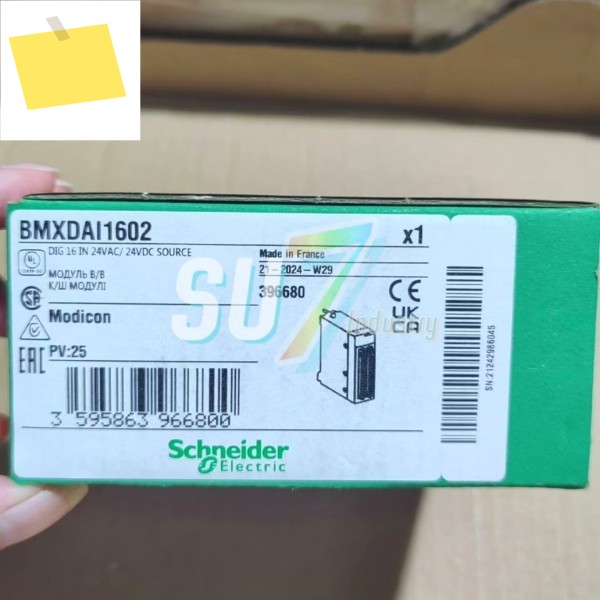 PLC 모듈 BMXDAI1602 창고에 신규 입고 제품 이미지