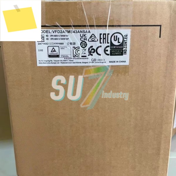 VFD2A7MS43AFSAA 신품 오리지널 주파수 변환기 제품 이미지