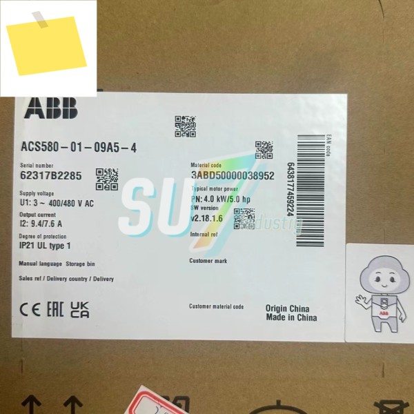 새제품 상자 ACS580-01-09A5-4 주파수 변환기 제품 이미지