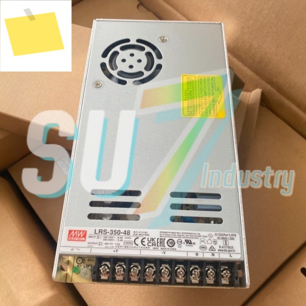 Mean Well LRS-350-48 스위치 전원 공급 장치 박스 내 새 제품 제품 이미지