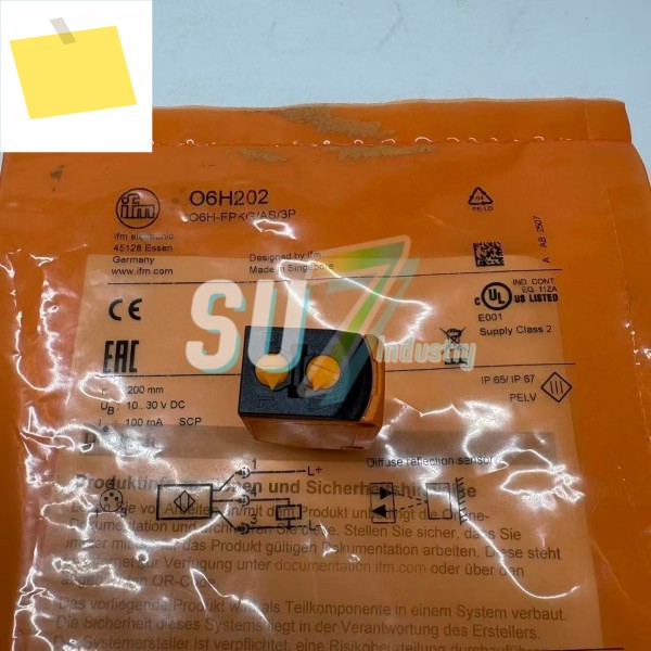 100% 새 제품 O6H202 O6H-FPKGAS3P 광전 센서 제품 이미지