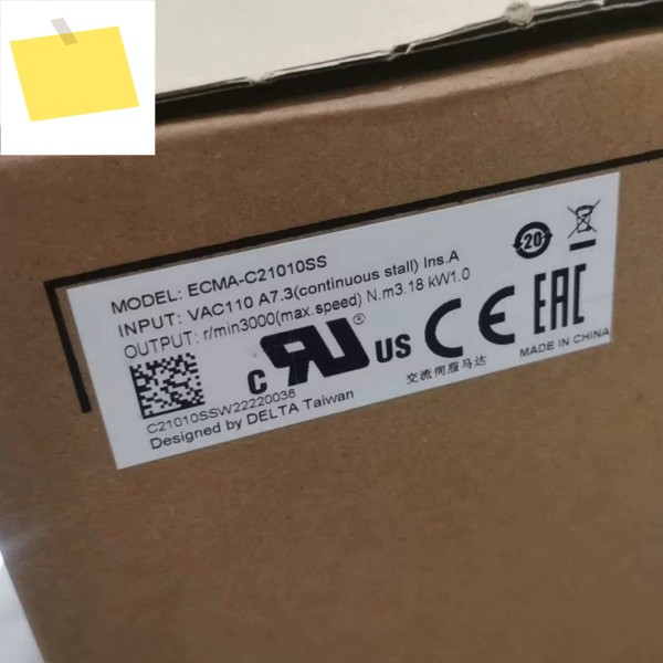 ECMA-C21010SS 서보 모터 박스 내 새 제품 제품 이미지