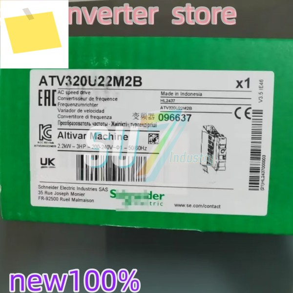 ATV320U22M2B 인버터 새 제품 박스 포장 - 가변 주파수 드라이브 산업 제어 장비 제품 이미지