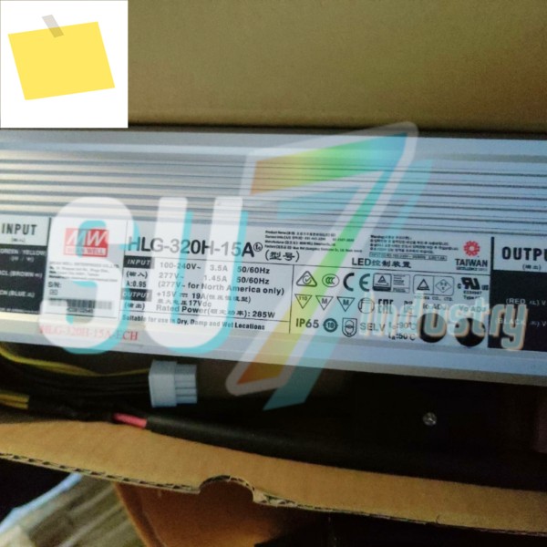 Mean Well HLG-320H-15A 스위치 전원 공급 장치 박스 내 새 제품 제품 이미지