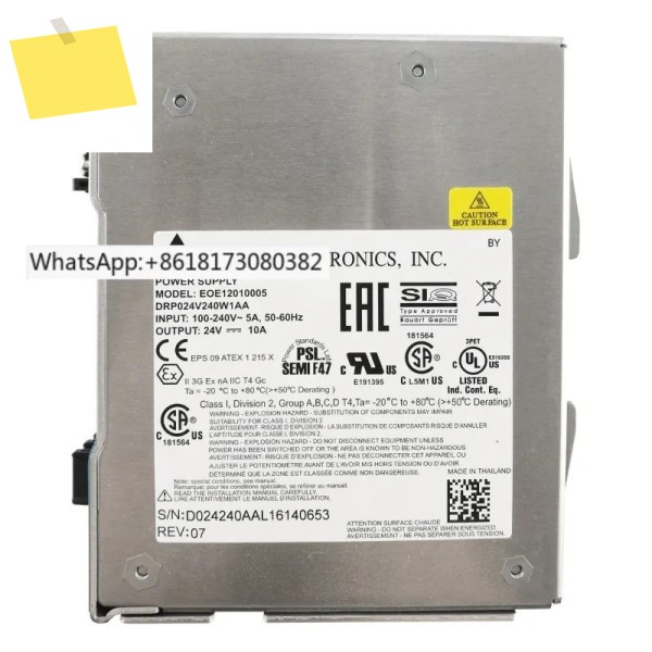 DRP024V240W1AA EOE12010005 스위치 전원 공급 장치 레일 출력 24V10A 제품 이미지