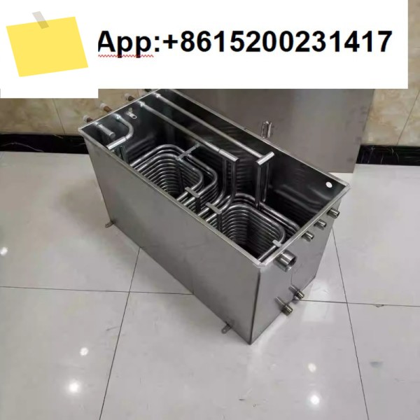 코일 증발기 3P5P10P15P20P가 있는 산업용 냉각기용 304 스테인레스 스틸 물 탱크 제품 이미지