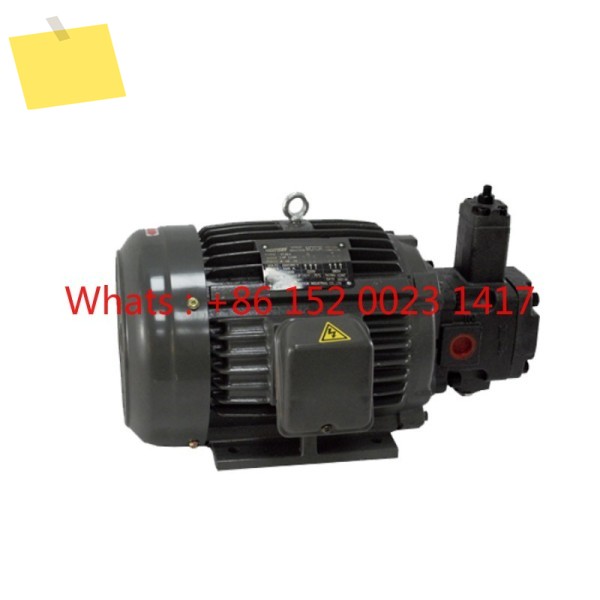 스플라인 유압 오일 펌프 모터 유닛 0.75KW + VP20 대만 VILLEFORT 제품 이미지