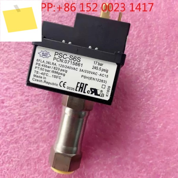EMERSON 압력 스위치, 릴레이용 ALCO PSC-S6S 17bar 제품 이미지