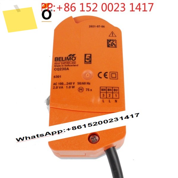 BELIMO CQK230A300 액추에이터 CQK24A-SR 조정 가능한 드라이버 TQF24 제품 이미지