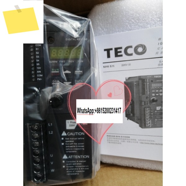통신 저항기가 있는 기존 S310-201-H1BCD Dongyuan Taian 인버터 220V0.75KW 제품 이미지
