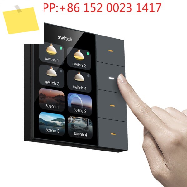그라피티 스마트 3.5인치 다기능 장면 제어 커튼 4 가로등 패널 판넬 판네루 F3PRO 제품 이미지