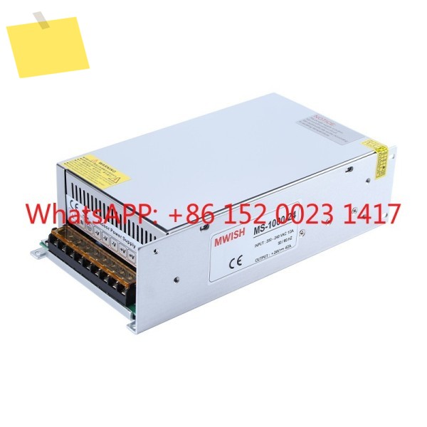 심천 Mingwei 800W1000W1500W 고전력 12V24V36V48V DC 스위칭 변압기 도란스 제품 이미지