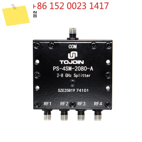 TOJOIN 1.4 파워 디바이더 4 SMA 스플리터 PS-4SM-2080 제품 이미지