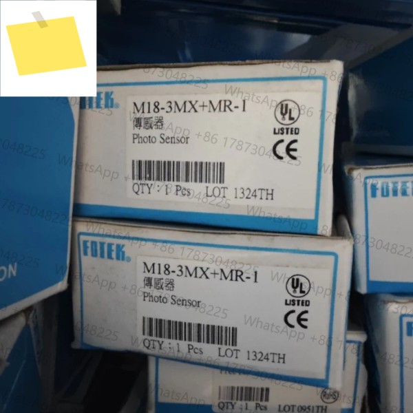 1세트 M18-3MX+MR-1 FOTEK M18 초단형 튜브형 광전 스위치 센서 오리지널 새제품 제품 이미지