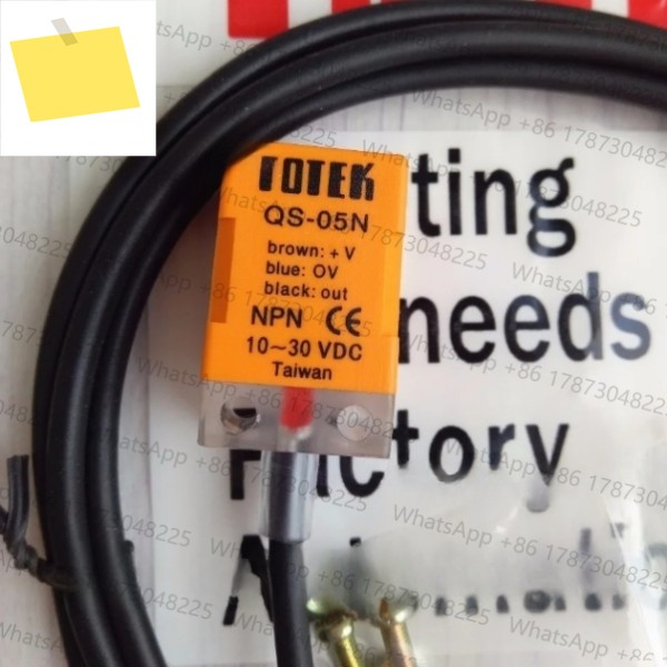 10PCS FOTEK QS-05P 유도 형 근접 스위치 센서 3 선 17x17x35 - 5mm 거리 고품질 제품 이미지