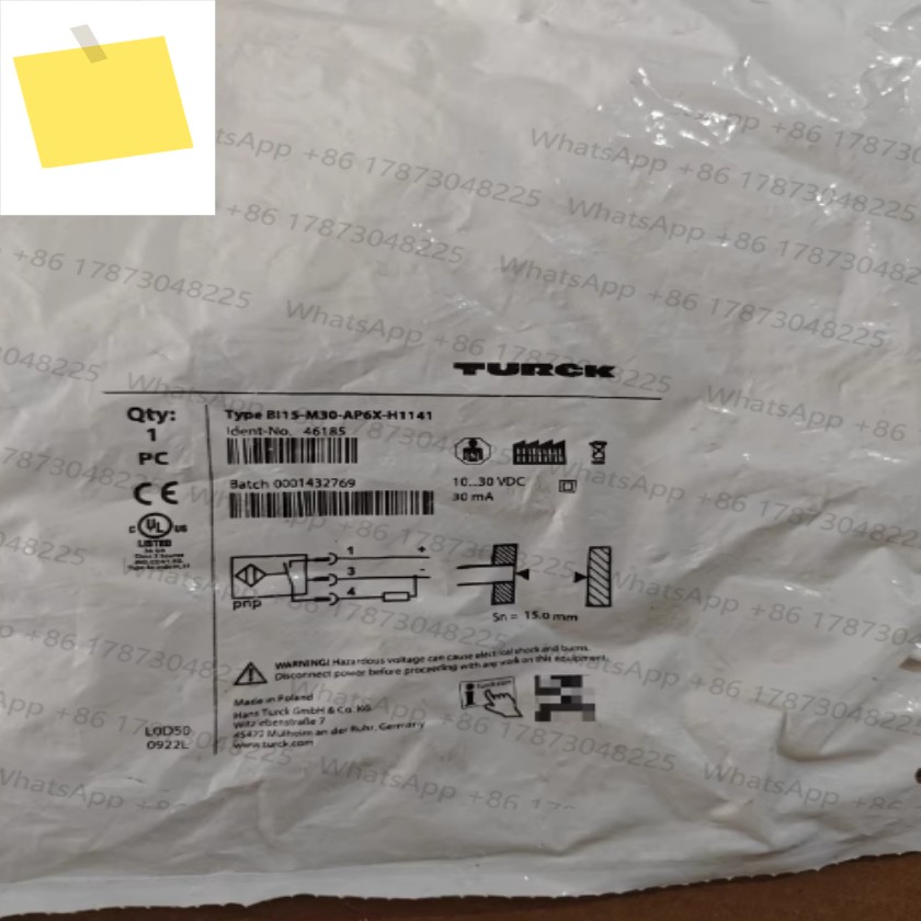 BI15-M30-AP6X-H1141 Turck 신품 근접 스위치 센서 제품 이미지