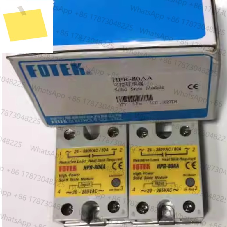 1PC HPR-60DA FOTEK 단상 고전력 솔리드 스테이트 모듈 100% 오리지널 새제품 제품 이미지