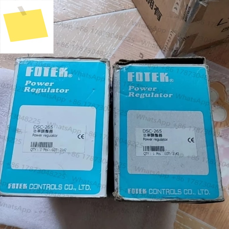신품 오리지널 DSC-265 FOTEK 단상 디지털 전력 조정기 제품 이미지