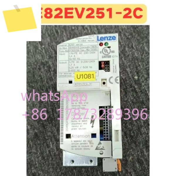 중고 주파수 변환기 E82EV251-2C 2C 정상 기능 테스트 완료 OK 제품 이미지