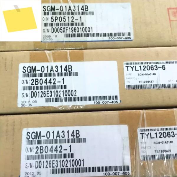새제품 야스카와 SGM-01A314B AC 서보 모터 신속 제품 이미지