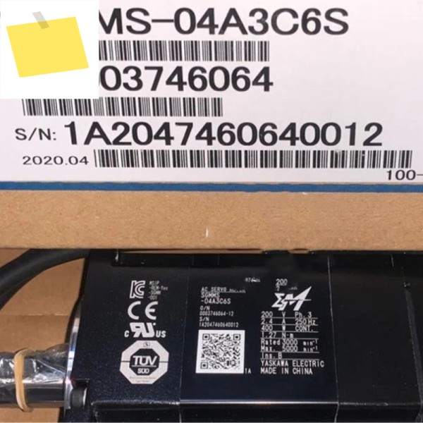 새제품 야스카와 SGMMS-04A3C6S AC 서보 모터 신속 제품 이미지