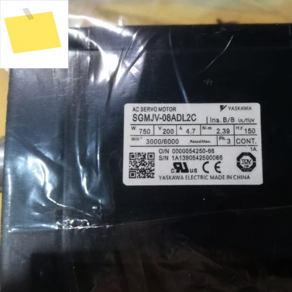 새제품 야스카와 SGMJV-08ADL2C AC 서보 모터 신속 제품 이미지